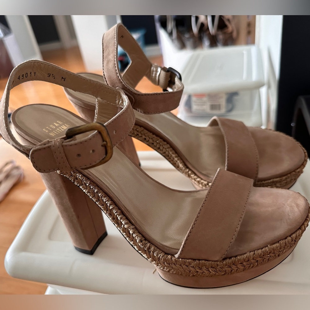 Stuart Weitzman platform sandals